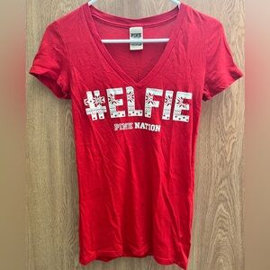PINK Victoria’s Secret #ELFIE shirt